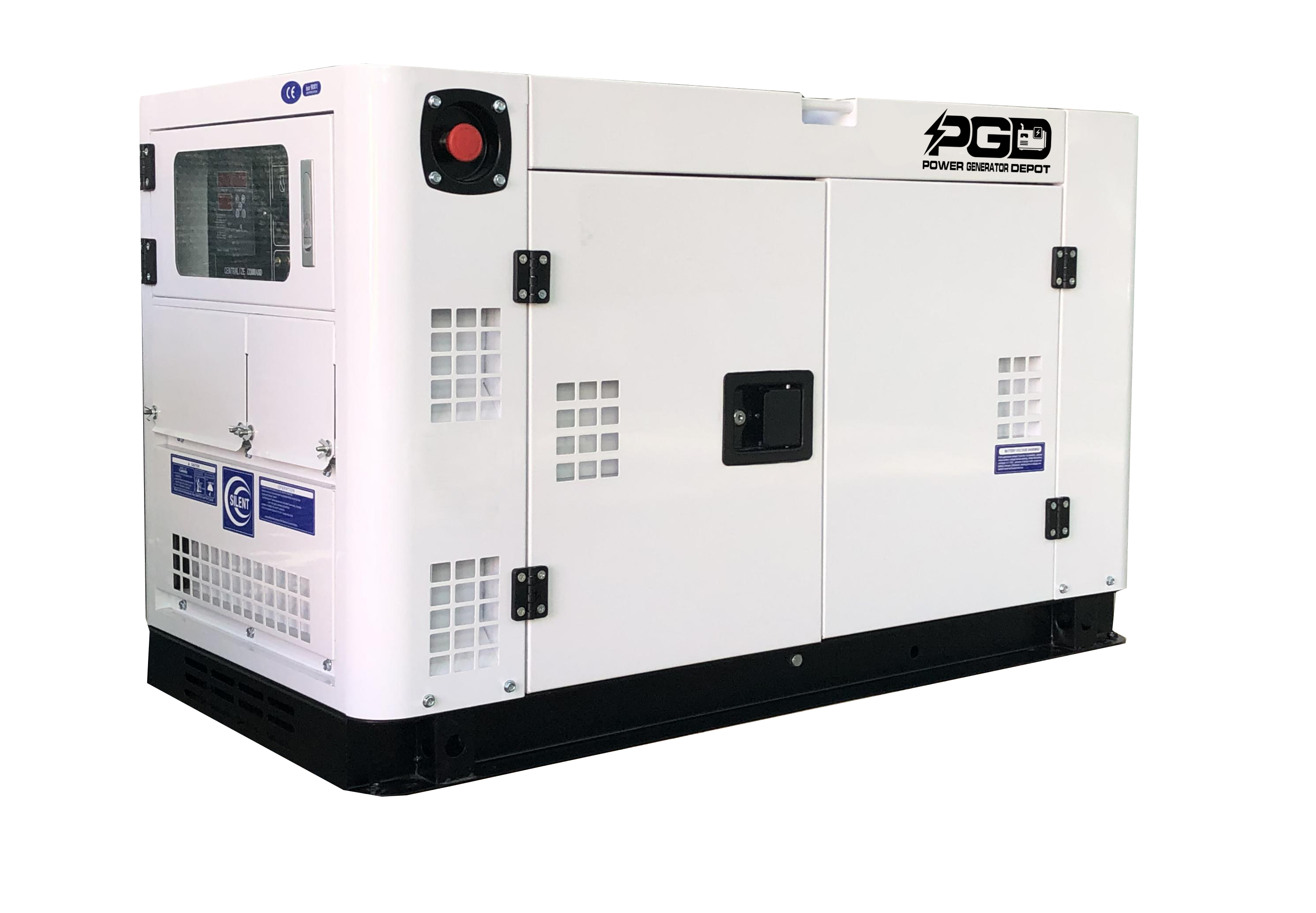 10.5KW PGD Diesel Generator Air Cooled Silent 120V / 240V 1 Phase