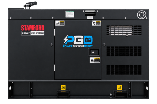 25kW PGD Diesel Generator Water Cooled Silent 120V or 240V 1 Phase